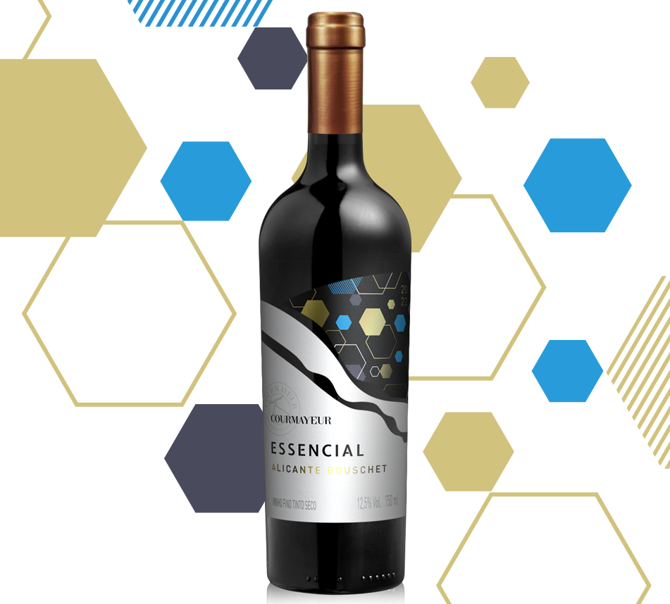 Vinho Courmayeur Essencial Alicante Bouschet Tinto Seco