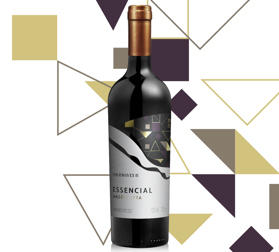 Vinho Courmayeur Essencial Ancellotta Tinto Seco