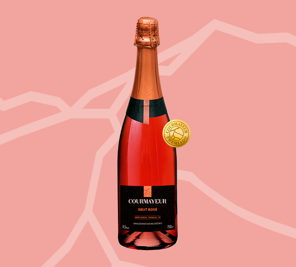 Espumante Courmayeur Brut Rosé