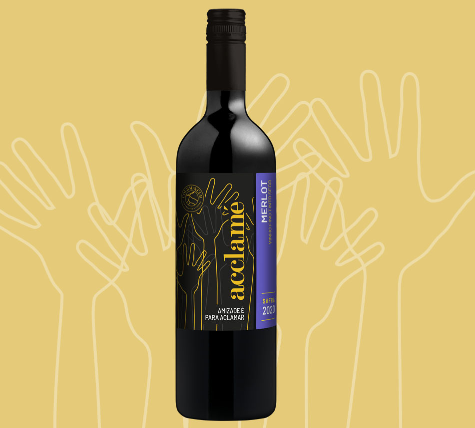 Vinho Acclamé Merlot Seco