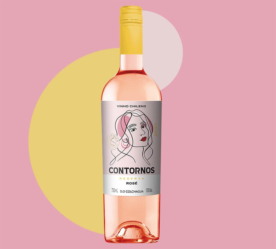 Vinho Courmayeur Contornos Rosé Seco