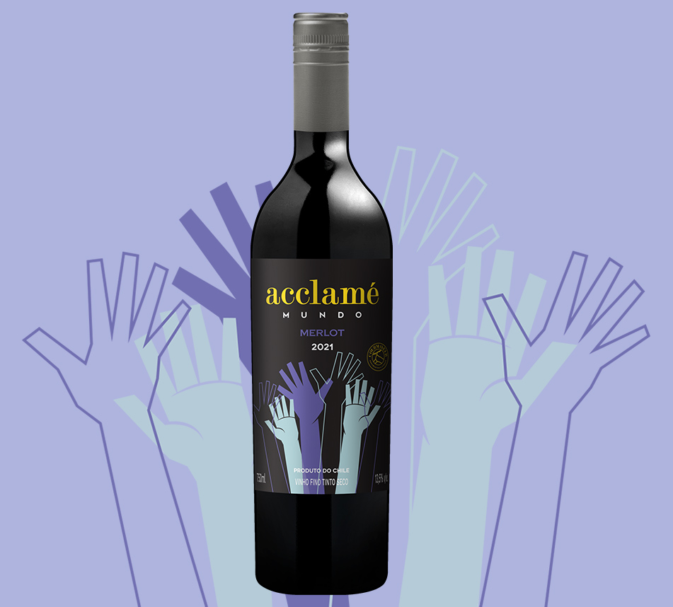Vinho Acclamé Mundo Merlot