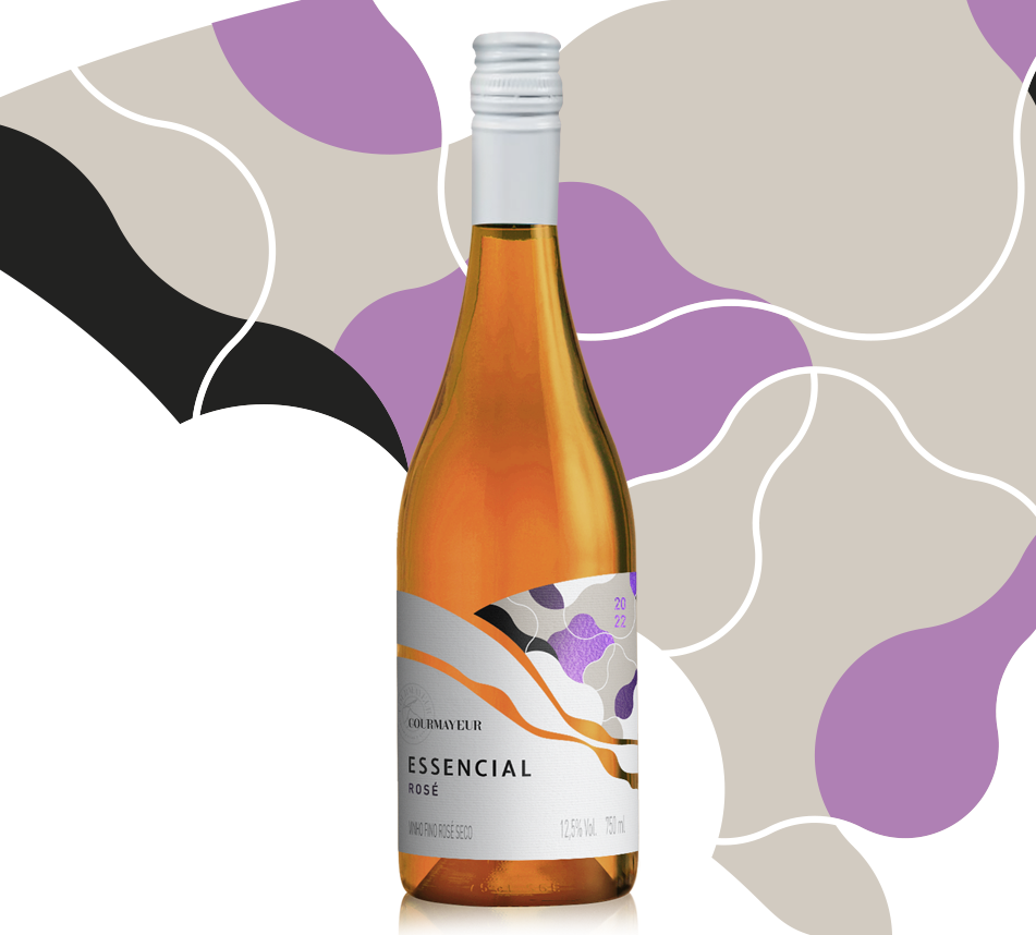 Vinho Courmayeur Essencial Rosé